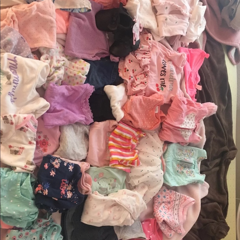 3-6 month clothes baby girl carters